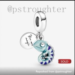Pandora Color-changing Chameleon Dangle Charm